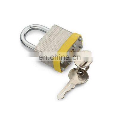 Wholesale price laminated padlock pin laminated padlock with good price