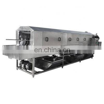 SS304 Plastic Basket Washer Machine Washing Tunnel Turnover Plastic Box Basket Tray Washing Machine Vegetable Drum Washing