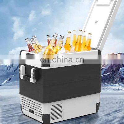 European CE & ROHS Certification Dual Zone Home AC and Car 12/24v dc Dual Use 75L 79 Quart ECO Mode Car Refrigerator