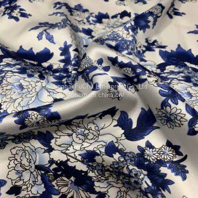 Factory Chiffon Digital Printed Design 150d Polyester Lycra Oxford Fabric