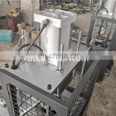 CTS360 Semi Automatic Korea Disposable Baking Air Fryer Foil Paper Liner Wrapper Forming Machine photo-4