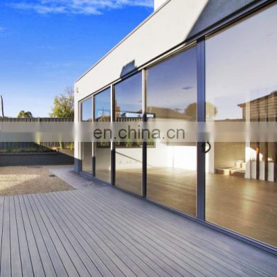 YY WINDOWS AS2047 aluminum sliding door with  interior sliding door with screen