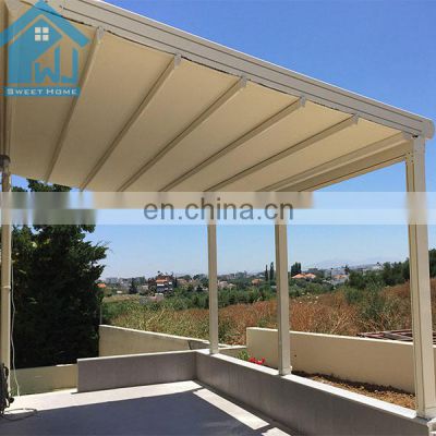 Polycarbonate Retractable Awning Canopy Outdoor Pergola Bioclimatic