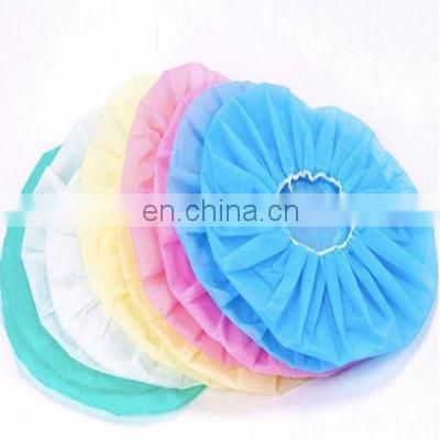 Disposable Non-Woven Protective Safety Hair Bouffant Round Cap Head Cover