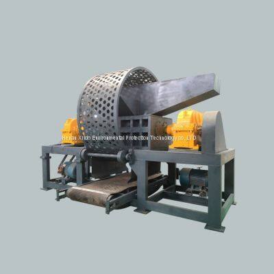 Low price high efficient car tire,truck tire shredder machine for sale