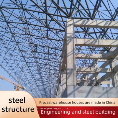 Customized Fabrication Steel Space Frame Metal Galvanized Steel Structure Residential Building