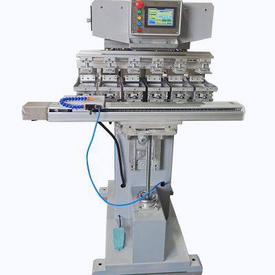 Meichao Six Colors Semi-automatic Shuttle Pad Printing Machine photo-3