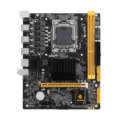 HSGM motherboard X58-6S LGA 1366 CPU Socket 8*USB2.0 port computer server motherboard