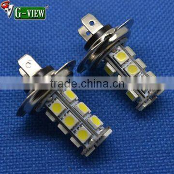 Hotsale superbright h7 18smd auto led light h7