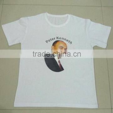 custom logo print election T-shirt for campaign, Africa short sleeve promotion T-shirt