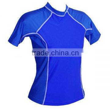 fashion long sleeve rash guard for against UV