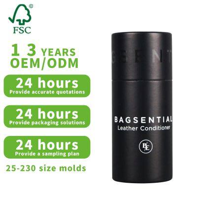 High Grade Cosmetics Round Paper Can Shockproof and Pressure Proof Printing Logo Perfume Paper Cylinder Cover Cylinder Packaging Box