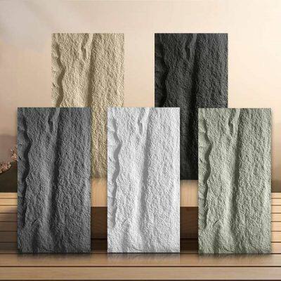 Marble PU Stone Panels Eco-Friendly Heat Resistant Artificial Stone Panels for School Made of Polyurethane Foam photo-1