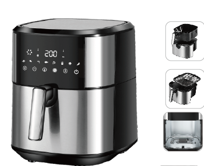 Four friture à l'air / Four électrique de cuisson à grande capacité pour la maison, multifonctionnel et sans huile intégrée (Wechat : 13510231336)