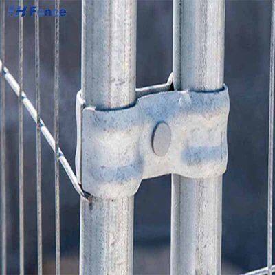 6 Fuß hoch, temporäre verzinkte Außenzaunpanels aus Australien mit abnehmbarer Betonbasis photo-4