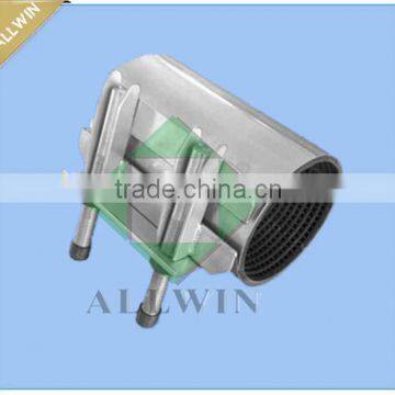 single band all stainless steel pipe repair clamp