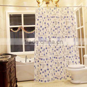 Shower Curtain Candy Stripe Printed, Hot Sale Classic Bathroom Waterproof Curtain photo-3