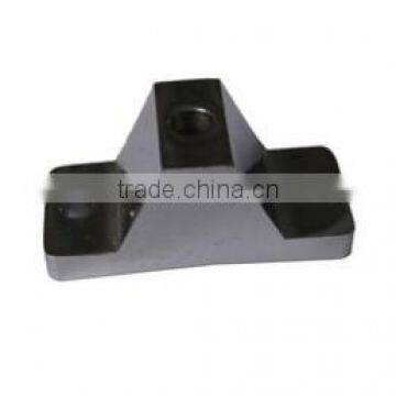 Thread blocking bracket for Teijin winder, 45.5*22*19