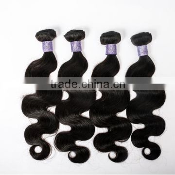 Cambodian body wave 100g soft hair extension without synthetic hair