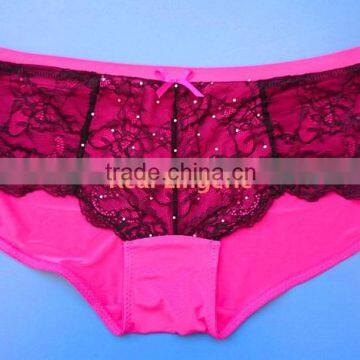 Sexy Plus Size Underwear Set, Microfiber Bra Set
