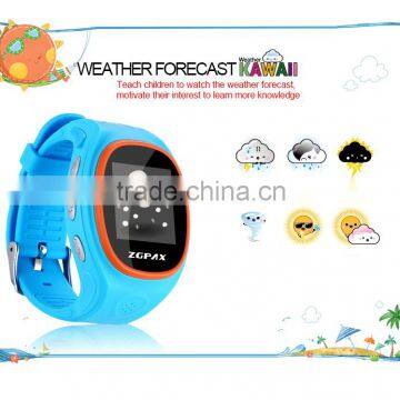 1.22" Color Screen 2G SIM Card Support S866 mtk6260 smartwatch kids sos gps smart watch with and without wifi