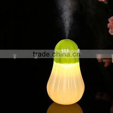 Mini Pumpkin Humidifier LED Nightlight Household Warm Mist Humidifier Office Car Air Diffuser Mist Maker