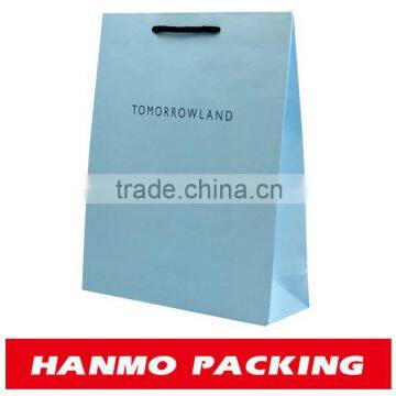 accept custom order and industrial use art paper bag manufacturer