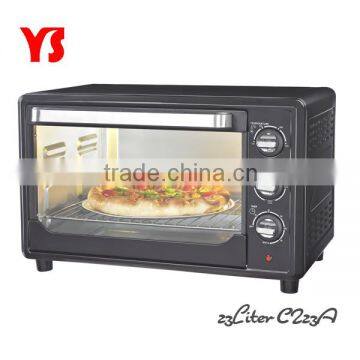 110V to 240V 23L home use electric pizza oven for 12" pizza