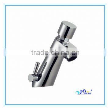 washbasin brass save water time delay faucet