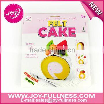 easy make felt cake craft kit