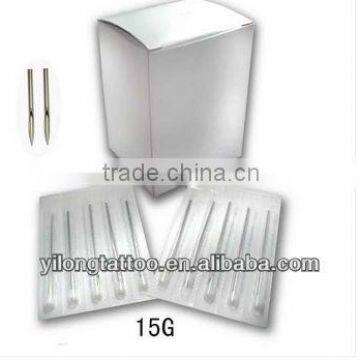 Surgical Grade Stainless Steel Piercing Needles Supply for Body Piercing