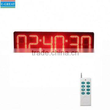 New inventions 2015 GPS synchronization outdoor led clock