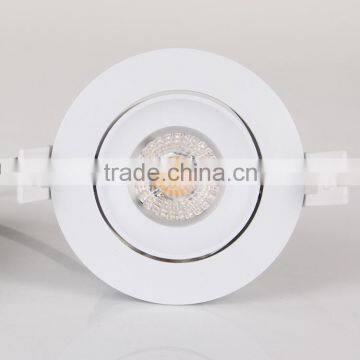 Chrome COB Ceiling Lights IP40 11W 750LM Smart Dimmable CRI85/95 CE SAA C-tick Approved