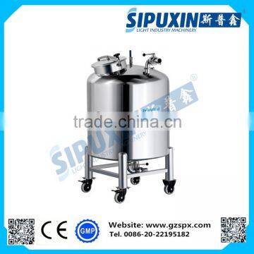 Sipuxin stainless steel manhole cover storage tank for liquid detergent
