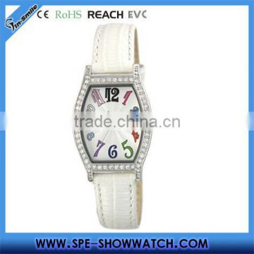 woman's white rock candy watch