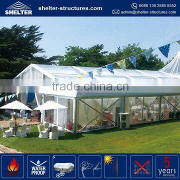 Hot selling PVC fabric coated 25x50 / 30x40 / 30x50 wedding canopy marquee tent
