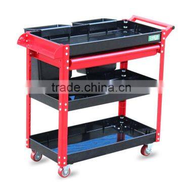 Best-selling Foldable 4 Layer Tool Trolley Multifunction Plastic Tool Trolley Cart Supplier's Choice photo-3