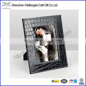 Black Amazing Factory Manufacture Elegant Leather Photo Frames