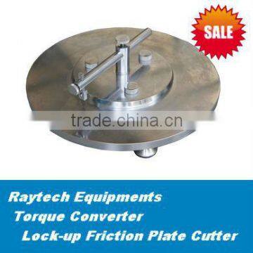 Automatic transmission TORQUE CONVERTER friction plate cutting clamp