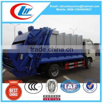 Dongfeng 4x2 brand new refuse compactor truck for sale