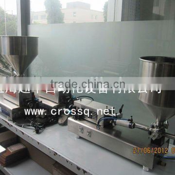 piston filling machine for paste