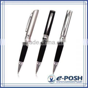 Novelty cheap custom logo hotel business gift advertising with metal ballpoint pen