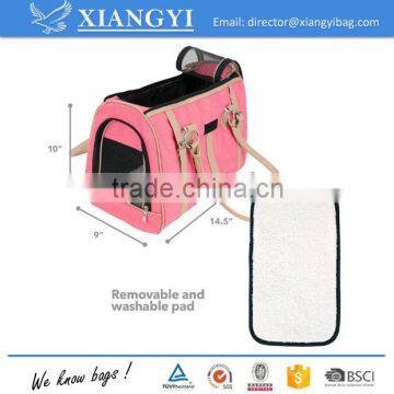 Luxury Handbag Dog Purse Stylish Soft Sided Pink Pet Carrier for Small Dogs and Cats Quality Choice photo-5