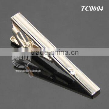 Men Style Multi Hundred Styles Simple Necktie Tie Clip Bar Pin Practical Blank Silver Metal Tie Bar Clips