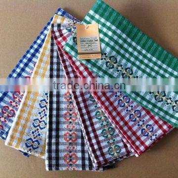 Super Absorbent Easy to Clean walf checks tea towel/cleaning towel