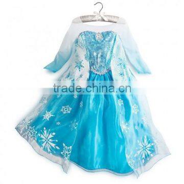 Best selling frozen Elsa dress wholesale princess dress BC269