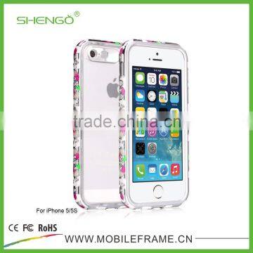 Hot Selling Metal Bumper With PC Cover for IPhone 5