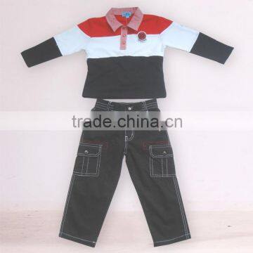 Tom & Jerry cotton Long sleeves baby children clothing sets 2 PCS