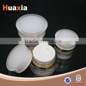 New Design Hot Stamping Packaging Wholesale diamond acrylic cream jar