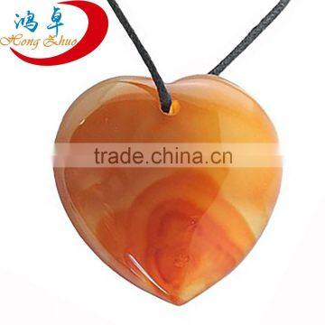 Wholesale Fashion Jewellery Carnelian Semi Precious Gemstone Pendants